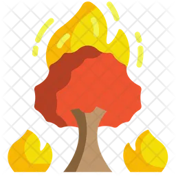 Forest Fire  Icon