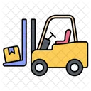 Forklift Transport Vehicle Icono