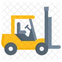 Forklift Transport Vehicle Icon