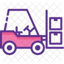 Forklift Truck Bendi Icon