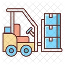 Forklift Forklifter Truck Icon