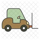 Forklift Truck Bendi Truck Flexi Truck Icon