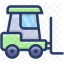 Forklift Truck Bendi Truck Warehouse Forklift Icon