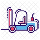 Forklift Truck Bendi Truck Warehouse Forklift Icon