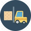 Forklift Truck Bendi Truck Fork Truck Icon