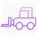 Cargo Forklift Truck Bendi Truck Icon