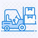 Forklift Truck Delivery Lifter Fork Lift Icon