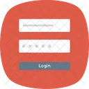 Formular Login Benutzerlogin Symbol