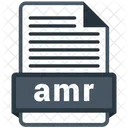 Amr Archivo Formatos Icono