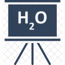 Formula Quimica Quimica Del Agua H 2 O Icono