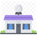 Fortune Teller Building Crystal Ball Building Fortune Teller Icon