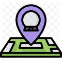 Fortune Telling Pin Fortune Telling Location Crystal Ball Icon