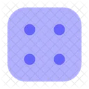 Four Dice Dice Gambling Icon