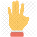 Four Fingers  Icon