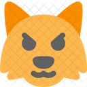 Fox Pouting Icon