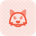 Fox Pouting Icon