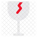 Fragile Logistic Fragility Icon