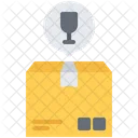 Fragile Box Delivery Icon