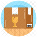 Fragile Parcel Breakable Parcel Fragile Package Icon