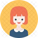 Madchen Avatar Profil Symbol