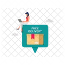 Free Delivery  Icon