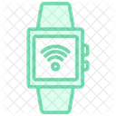 Free Smartwatch Duotone Line Icon Icon