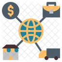 Free Trade Commerce Traffic Icon