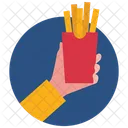 French Fries Snacks Potato Fries Icon