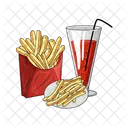 French Fries Food Fast Food Icon