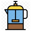 French Press Coffee Press Coffee Machine Icon