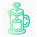 French Press Kitchenware Coffee Icon