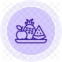 Fresh Fruit Food Icon