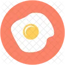 Fried Egg Breakfast Icon