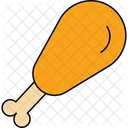 Fried Chicken Icon Icon