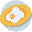 Fried Egg Breakfast Icon