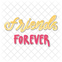 Friends Forever Friendship Besties Icon