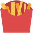 Fries French Chips Icon