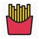 Fries Chips Snack Icon