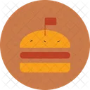 Icone De Cheeseburger Icône