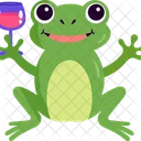 Frosch Amphibien Tierwelt Symbol