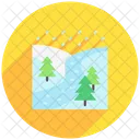 Mountain Landscape Sky Icon