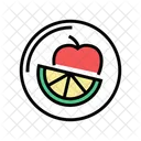 Obst Abteilung Geschaft Symbol