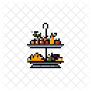 Tray Fruit Fresh Icon