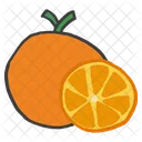 Fruit Orange Citrus Icon