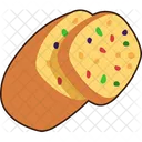 Fruit Cake Food Icon