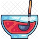 Fruit Punch Juice Bowl Icon