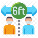 Ft distance  Icon