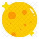 Full Moon Star Moon Phase Icon