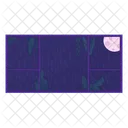 Full moon night raining window  Icon