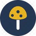 Fungus Mushroom Organic Food Icon